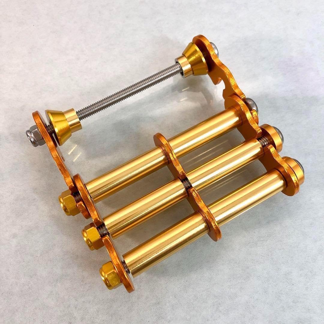 ニックス風 タジマメタルセフ用 チェーン メタリックゴールド60幅 2組